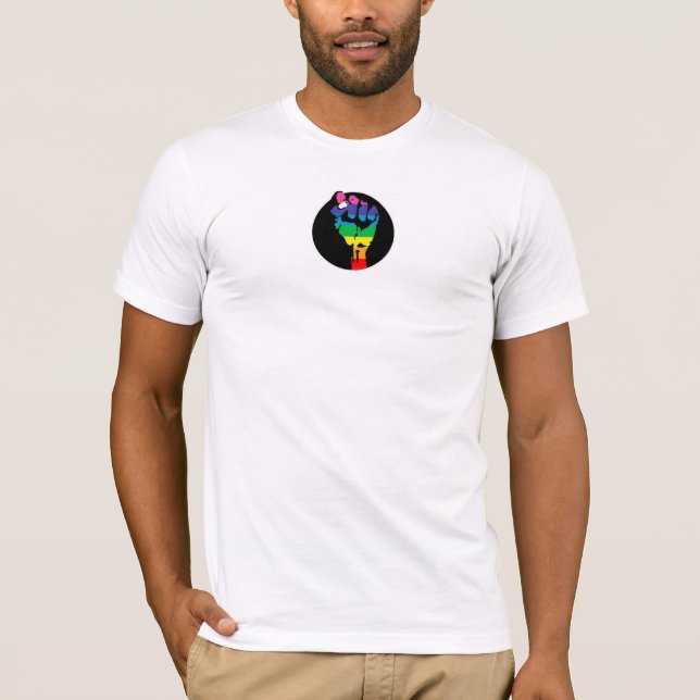 T-shirt Orgulho-Punho (Frente)