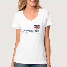 T-shirt orgulhosa servido