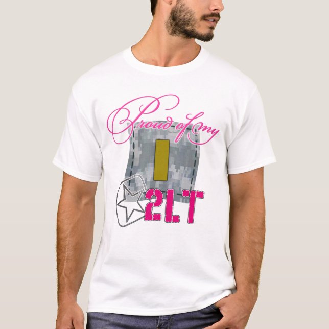 T-shirt Orgulhoso de meu 2LT (Frente)