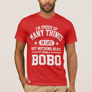 T-shirt Orgulhoso de ser Bobo