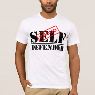 T-shirt orgulhoso do defensor do auto