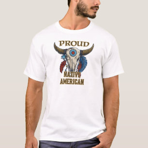 T-shirt Orgulhoso Nativo Americano
