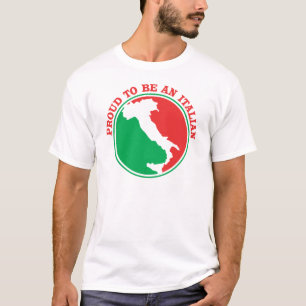 T-shirt Orgulhoso ser italiano