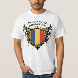 T-shirt Orgulhoso ser romeno