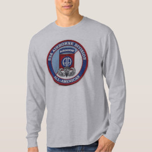 T-shirt Orgulhosos homens e mulheres do serviço do 82º Aer