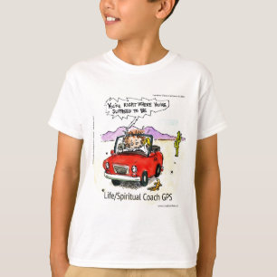 T-shirt Orientador de Vida GPS