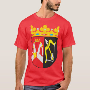 T-shirt oriental da brasão de Finlandia