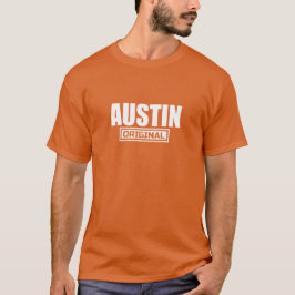 T-shirt original da CIDADE de AUSTIN
