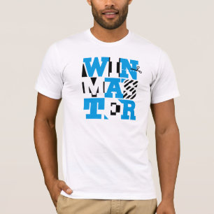 t-shirt original da tipografia do winmaster