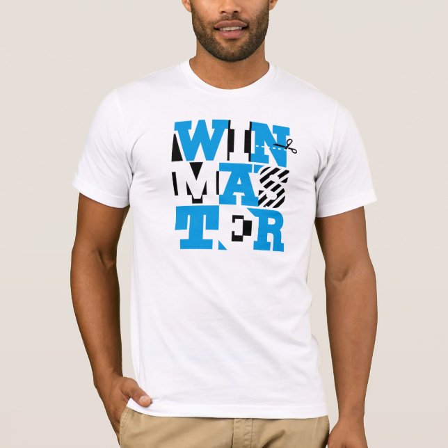t-shirt original da tipografia do winmaster (Frente)