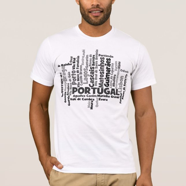 T-shirt original de Portugal (Frente)