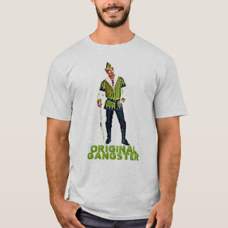 T-shirt original do gângster de Robin Hood do