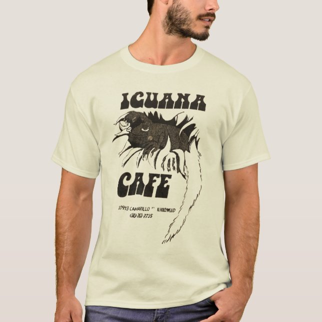 t-shirt original do Iguana Cafe (Frente)