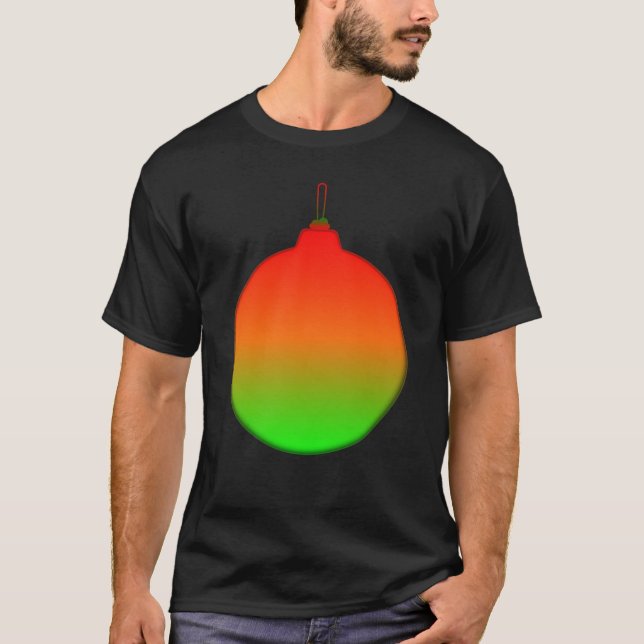 T-Shirt Ornament de Natal (Frente)