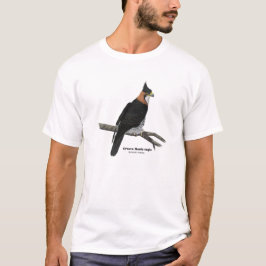 T-shirt ornamentado de Falcão-Eagle