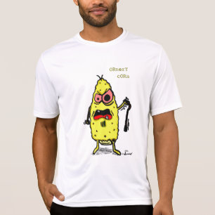 T-shirt Ornery do desempenho dos homens do milho