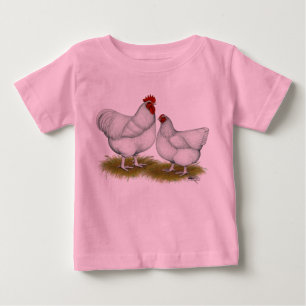 T-shirt Orpington: Par Branco