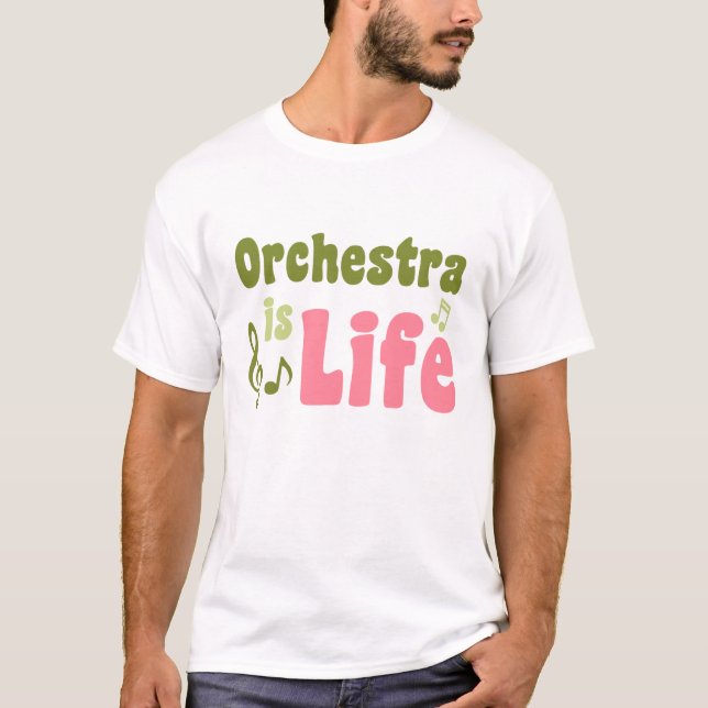 T-shirt Orquestra é Vida (Frente)