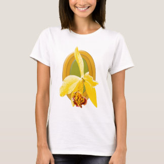 T-shirt Orquídea amarela