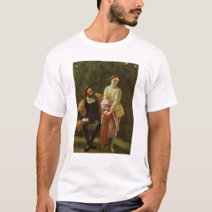 T-shirt Orsino e viola