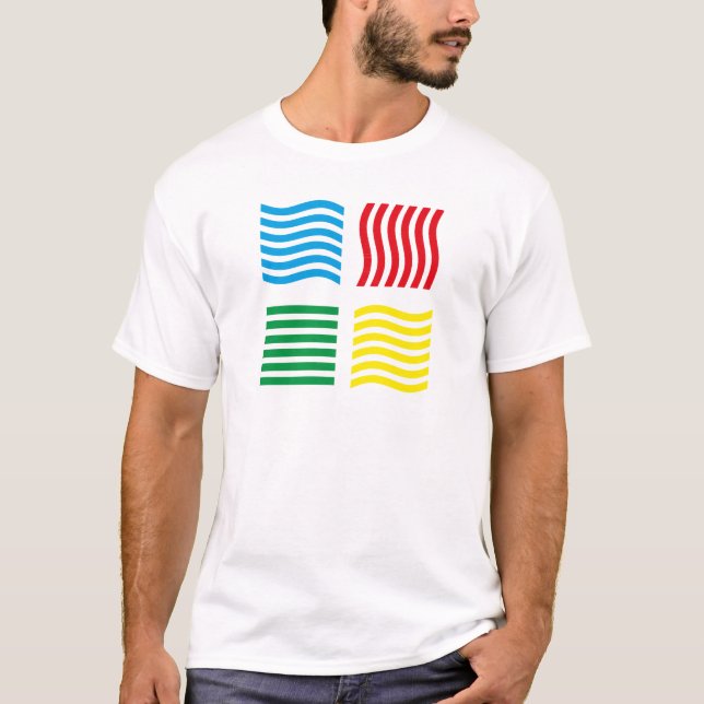 T-shirt Os 4 elementos (Frente)