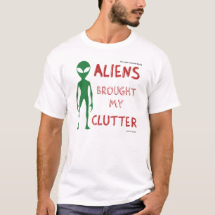 T-shirt Os aliens dos homens trouxeram T da minha