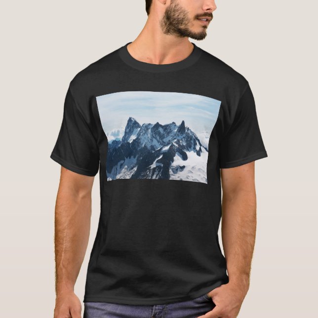 T-shirt Os Alpes - magníficos! (Frente)