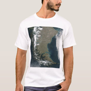 T-shirt Os Andes ásperos, neve-tampados