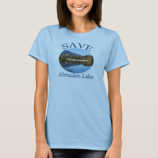 T-shirt Os azuis bebés das mulheres com do Web site parte