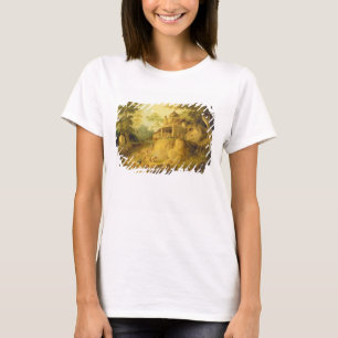 T-shirt Os bancos do Ganges, c.1820-30 (óleo em canvas)