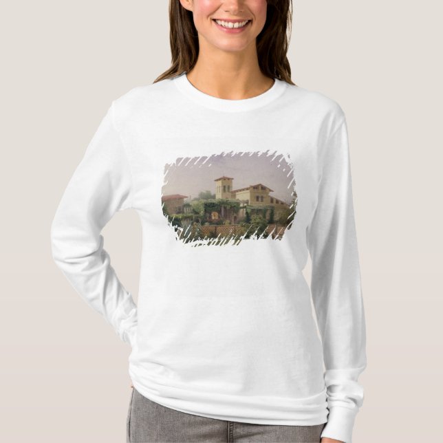 T-shirt Os banhos romanos, 1848 (Frente)