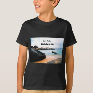 T-shirt Os banhos, Virgin Gorda B.V.I.