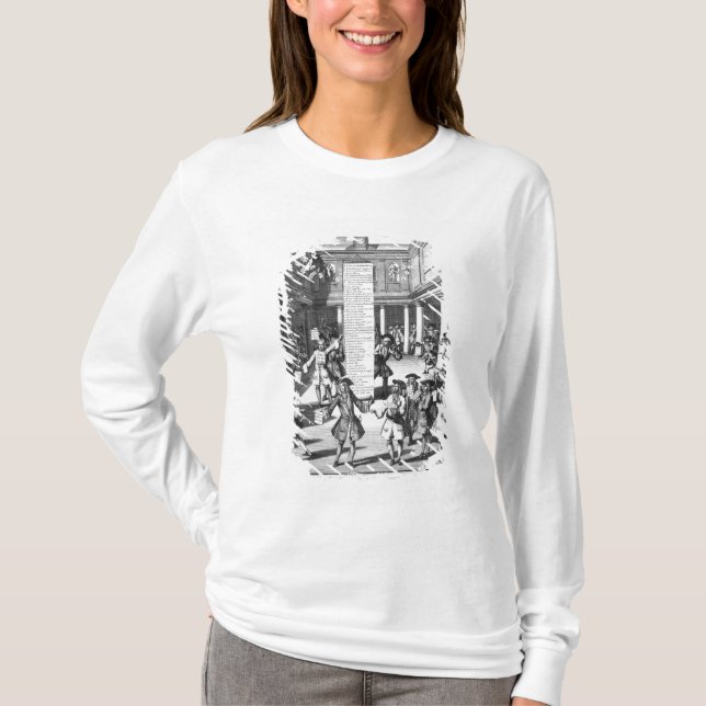 T-shirt Os bebedoiros automáticos Bubbl'd, 1720 (Frente)