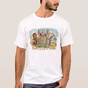 T-shirt Os braços reais rejubilantes