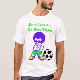 T-shirt Os brasileiros são o melhor Playas
