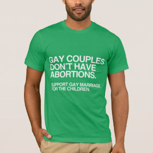 T-SHIRT OS CASAIS ALEGRES NÃO TÊM OS ABORTOS - .PNG
