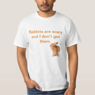 T-shirt Os coelhos são assustadores - Alt