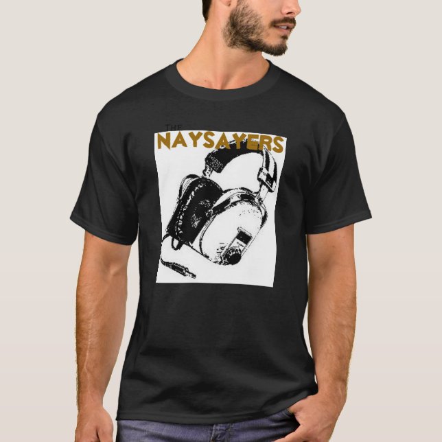 T-shirt Os contrariadores (preto) (Frente)