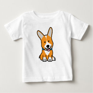 T-shirt Os Corgis do Corgi perseguem o Pembroke feliz