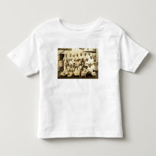 T-shirt Os cozinheiros do navio a bordo do R.M.S. Teutonic