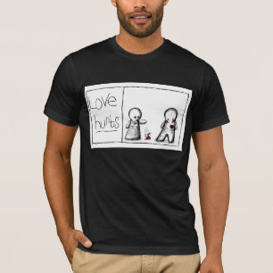 T-shirt Os danos do amor