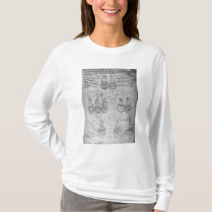 T-shirt Os descendentes do condessa Anne, c.1483