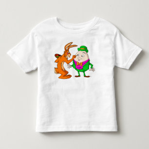 T-shirt Os desenhos animados Humpty Dumpty caçoam o