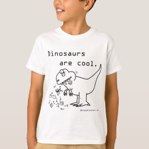 T-shirt os dinossauros são legal