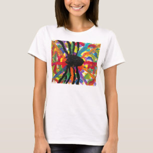 T-shirt Os doces molham o artista do autismo