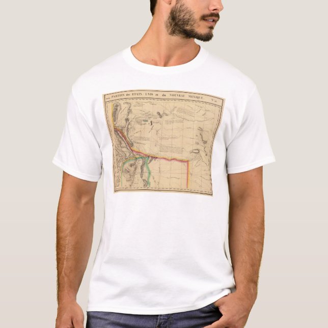 T-shirt Os Estados Unidos 48 (Frente)