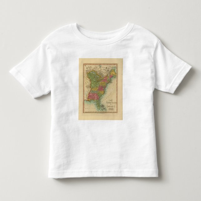 T-shirt Os Estados Unidos 8 (Frente)