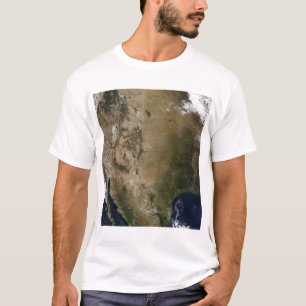 T-shirt Os Estados Unidos centrais e ocidentais