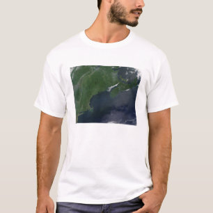 T-shirt Os Estados Unidos e Canadá do nordeste