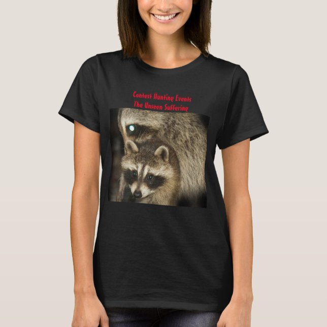 T-shirt Os Eventos-Bloodsporting da caça da competição (Frente)